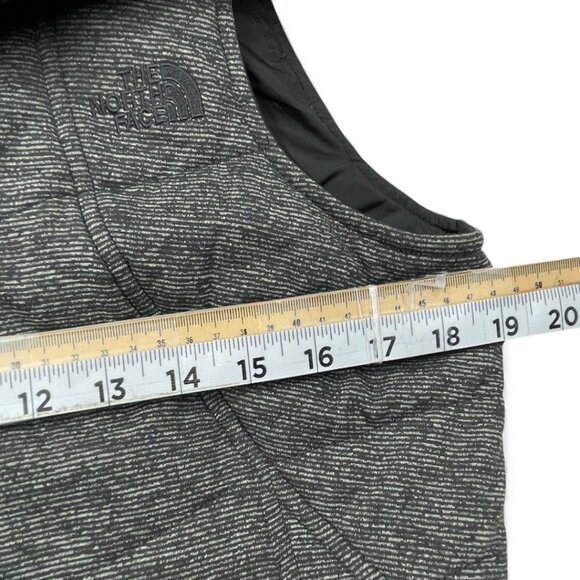 The North Face Gray Puffer Ski Snow Winter VEST Jacket Women's Medium - Picture 6 of 12